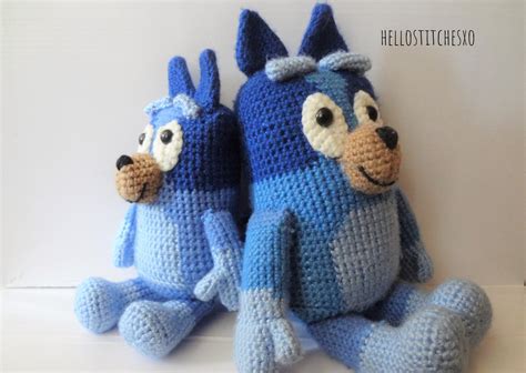 Bluey Bingo crochet pattern | Crochet toys patterns, Crochet patterns, Crochet dog patterns