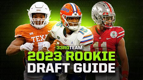 2023 Fantasy Football Rookie Draft Guide | The 33rd Team