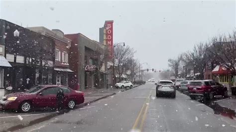 Watch: Snow falls in Norman, Oklahoma | Latest Weather Clips | FOX Weather