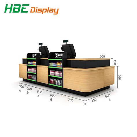 Retail Convenience Store Checkout Counter Shop Design Cashier Counter - Cashier Counter and Shop ...