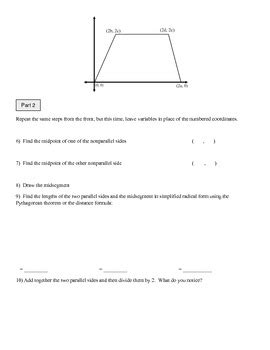 Trapezoid Midsegment Activity by Math Attractions | TpT