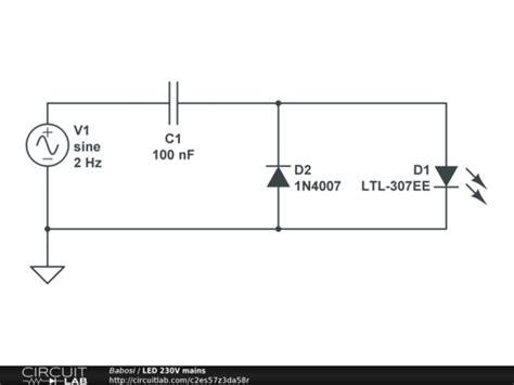 LED 230V mains - CircuitLab