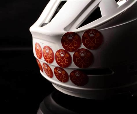 Custom Award Decals for Helmets. Helmet Reward Stickers 1"