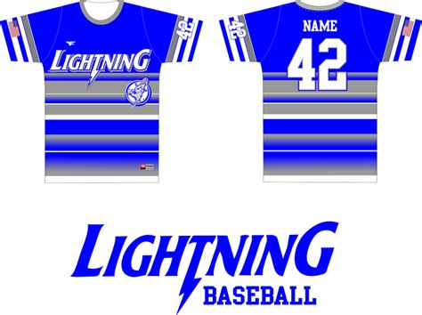 LIGHTNING BASEBALL GAME JERSEY 2