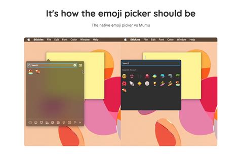 On Developing A Better Emoji Picker For Mac And Getting Featured On