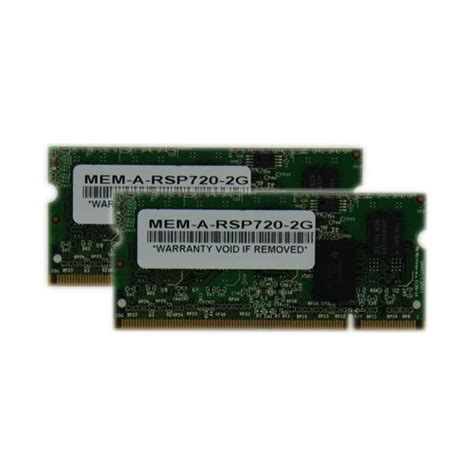 MEM-A-RSP720-4G= | Cisco RSP720RP Memory Upgrade to 4G (2x2GMod,SO-DIMM) MEM-A-RSP720-4G ...