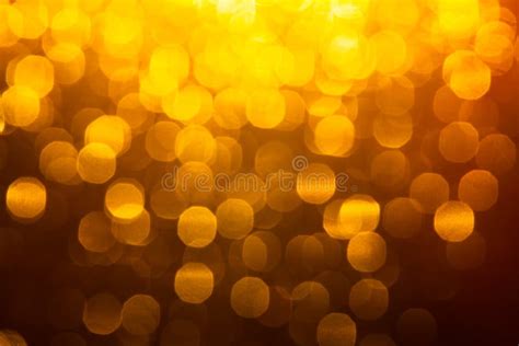 Gold christmas lights stock photo. Image of color, light - 46746804