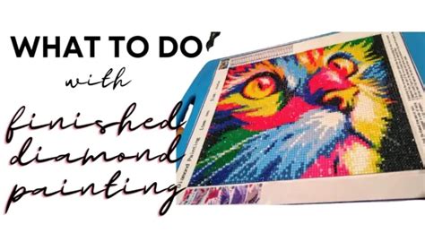 What To Do With Finished Diamond Painting - The Best Way – Diamonds ...