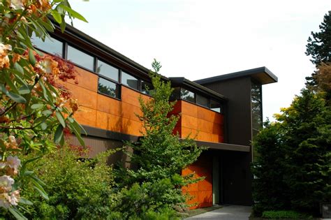 Modern house of contemporary design, glass and wood, Washi… | Flickr