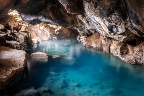 Grjotagja Lava Cave in Iceland - Alexios Ntounas Photography