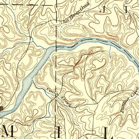 Tuscumbia, MO (1894, 125000-Scale) Map by United States Geological Survey | Avenza Maps