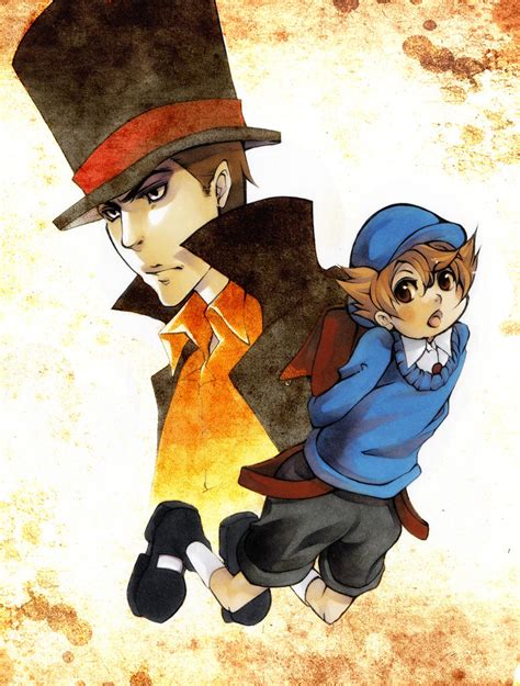 Professor Layton - Layton Luke by XMenouX on DeviantArt