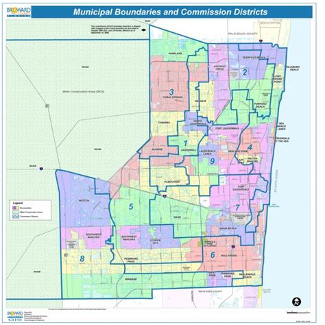 Broward County Map - Check Out The Counties Of Broward - Coconut Creek Florida Map | Printable Maps