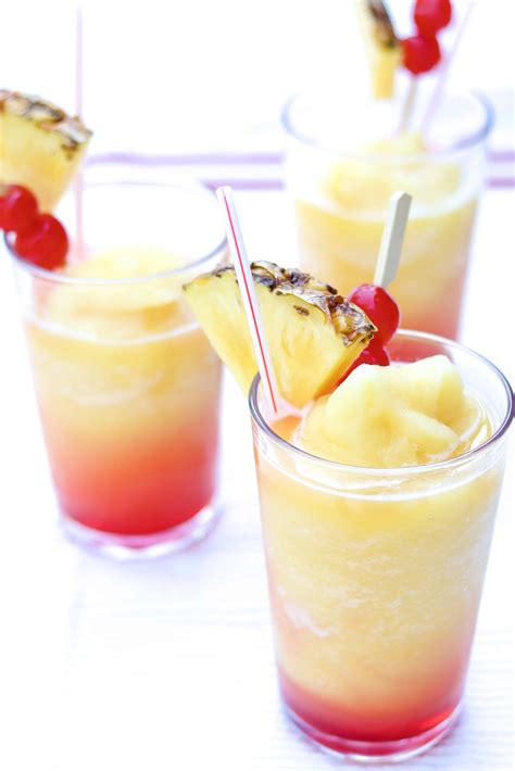 Bahama Mama Blended Cocktails | whippeditup.com Boozy Drinks, Frozen Drinks, Non Alcoholic ...