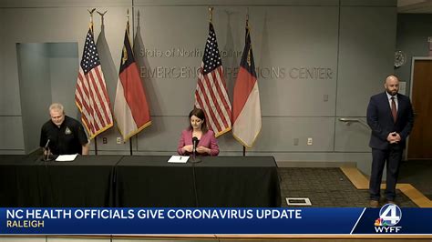 NC Health officials give coronavirus update | North Carolina health ...