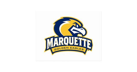 Marquette Golden Eagles Postcard | Zazzle.com