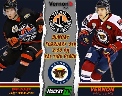 Vernon Kia Game Day! – Vipers Host Smokies | Vernon Vipers