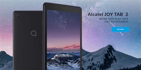 Alcatel Joy TAB 2 Launched With 8-inch HD display, Android 10: Specs ...