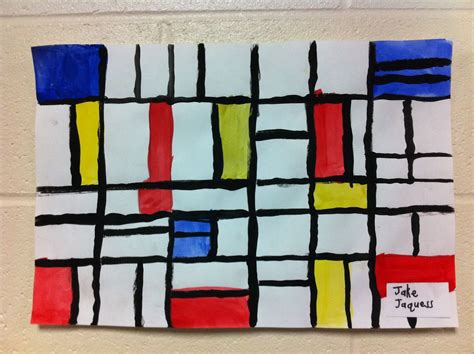 Yankeetown Art: Mondrian Abstract Art