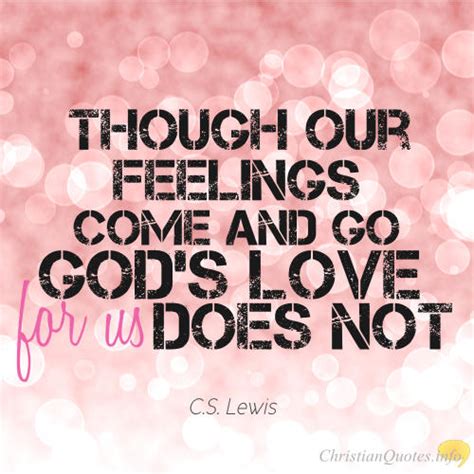 C.S. Lewis Quote - 5 Reasons You Should Trust in God's Love ...