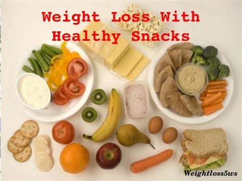 Healthy snacks for weight loss