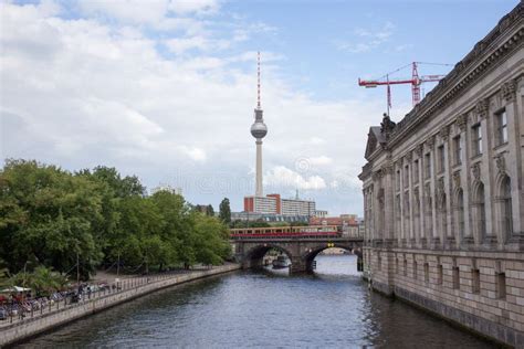 Tv Tower in Alexanderplatz, Berlin. Editorial Stock Photo - Image of ...