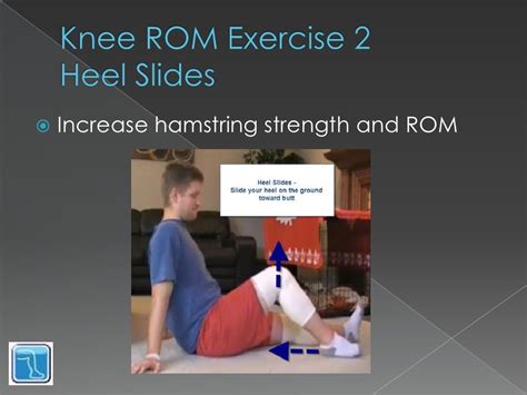 Knee Range of Motion Exercises