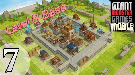 Craft Warriors: Level 8 Base Build With Strategy- Ep 7 - YouTube