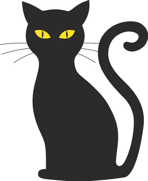 Gato Halloween Silueta · Gráficos vectoriales gratis en Pixabay