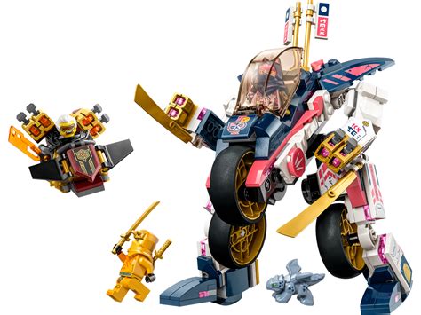 Lego - Ninjago - Dragons Rising - Sora's Transforming Mech Bike Racer ...