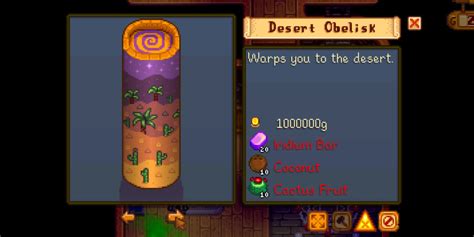 Stardew Valley: How To Get Every Obelisk