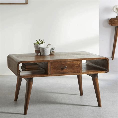 Walnut Mid Century Coffee Table