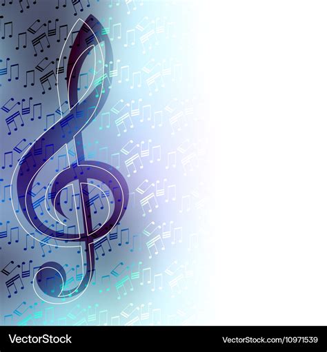 Classical music background Royalty Free Vector Image