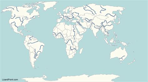 Test your geography knowledge - World bodies of water quiz (World: bodies of water)| Lizard ...