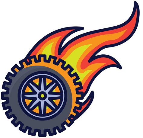 Burnout wheel 1188855 PNG