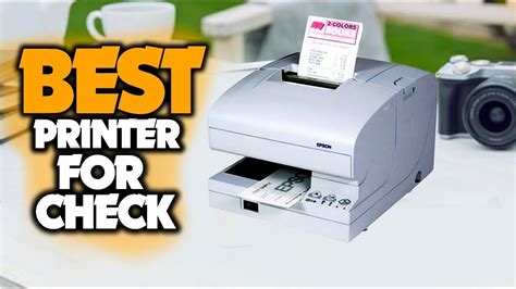 Best Printer For Printing Checks 2021 with Buyer's Guide - YouTube