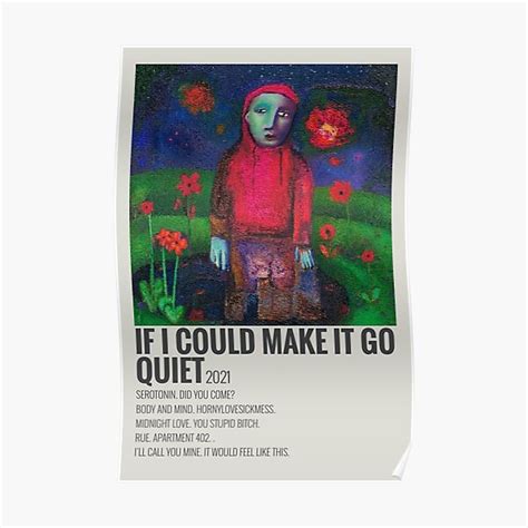 "girl in red if i could make it go quiet album " Poster for Sale by ...