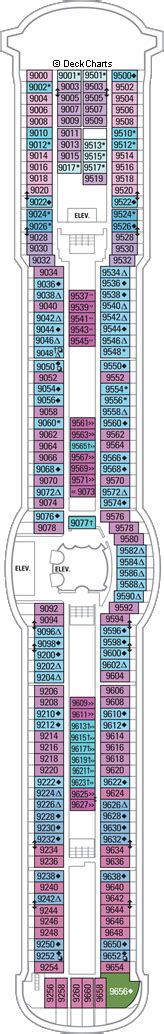 Royal Caribbean Jewel of the Seas Deck Plans: Ship Layout, Staterooms ...