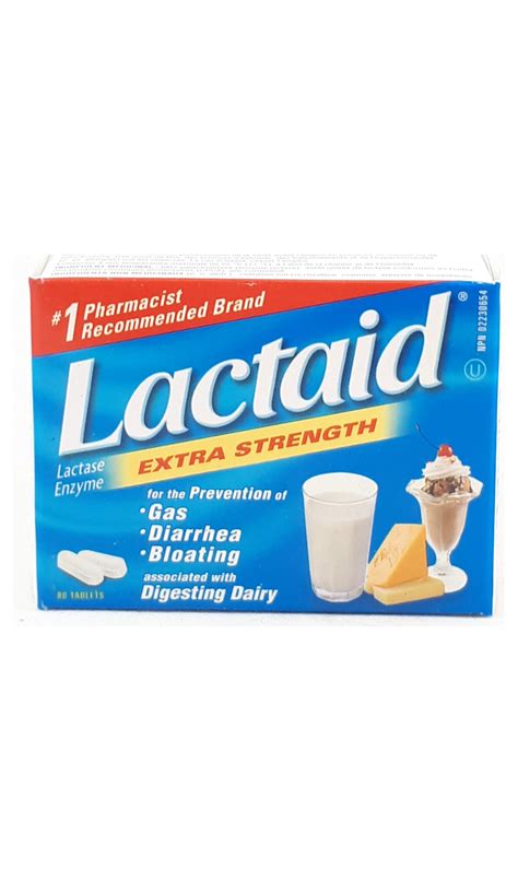 Lactaid, Extra Strength, 80 Tablets – Green Valley Pharmacy