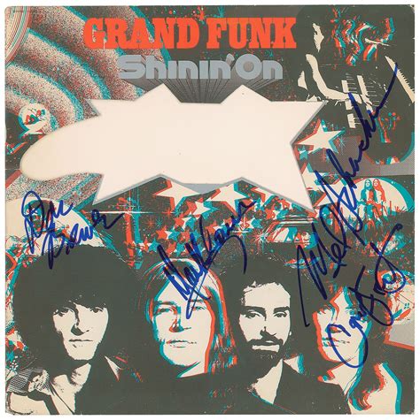 Grand Funk Railroad Signed Album