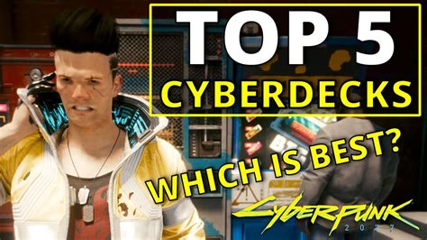 Top 5 Best Cyberdecks Ranked in Cyberpunk 2077 (1.6) - YouTube