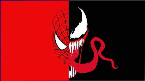 Spiderman Venom Logo Wallpaper