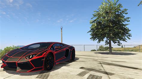 Tron KSI Lamborghini Aventador Livery - GTA5-Mods.com