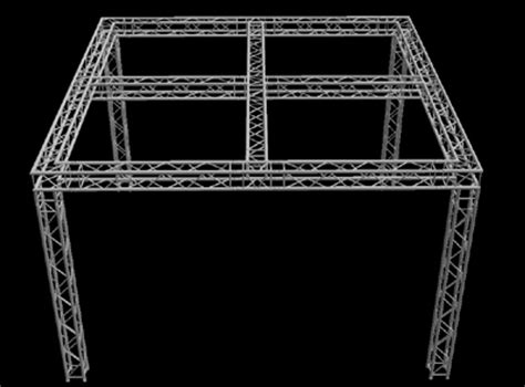 Global Truss 12" Box Truss 20' X 20' Trade Booth Truss System - Phantom ...