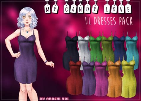 My Candy Love - University Life Dresses pack by Arashi-Yoi on DeviantArt