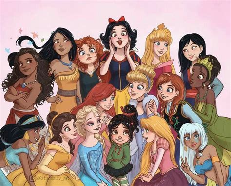 38+ All The Disney Princesses Age Background