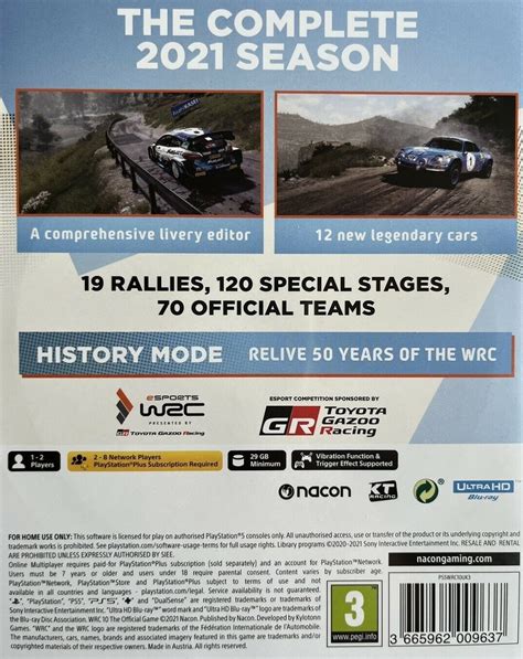 WRC 10 The Official Game Box Shot for PlayStation 5 - GameFAQs