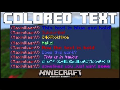 How To Change Name Color In Minecraft Bedrock - mis