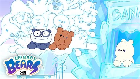 The Bears Throw a Snow Party | We Baby Bears | Cartoon Network - YouTube