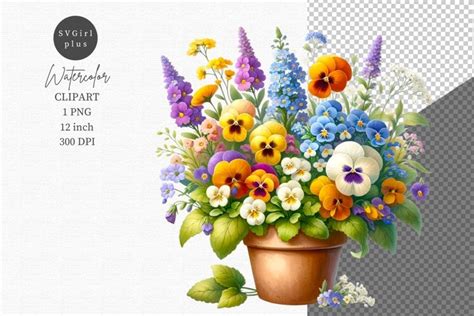 Spring clipart, Flowers clipart, (3134189)